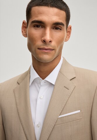 JOOP! Slim fit Suit Jacket 'Herby' in Beige