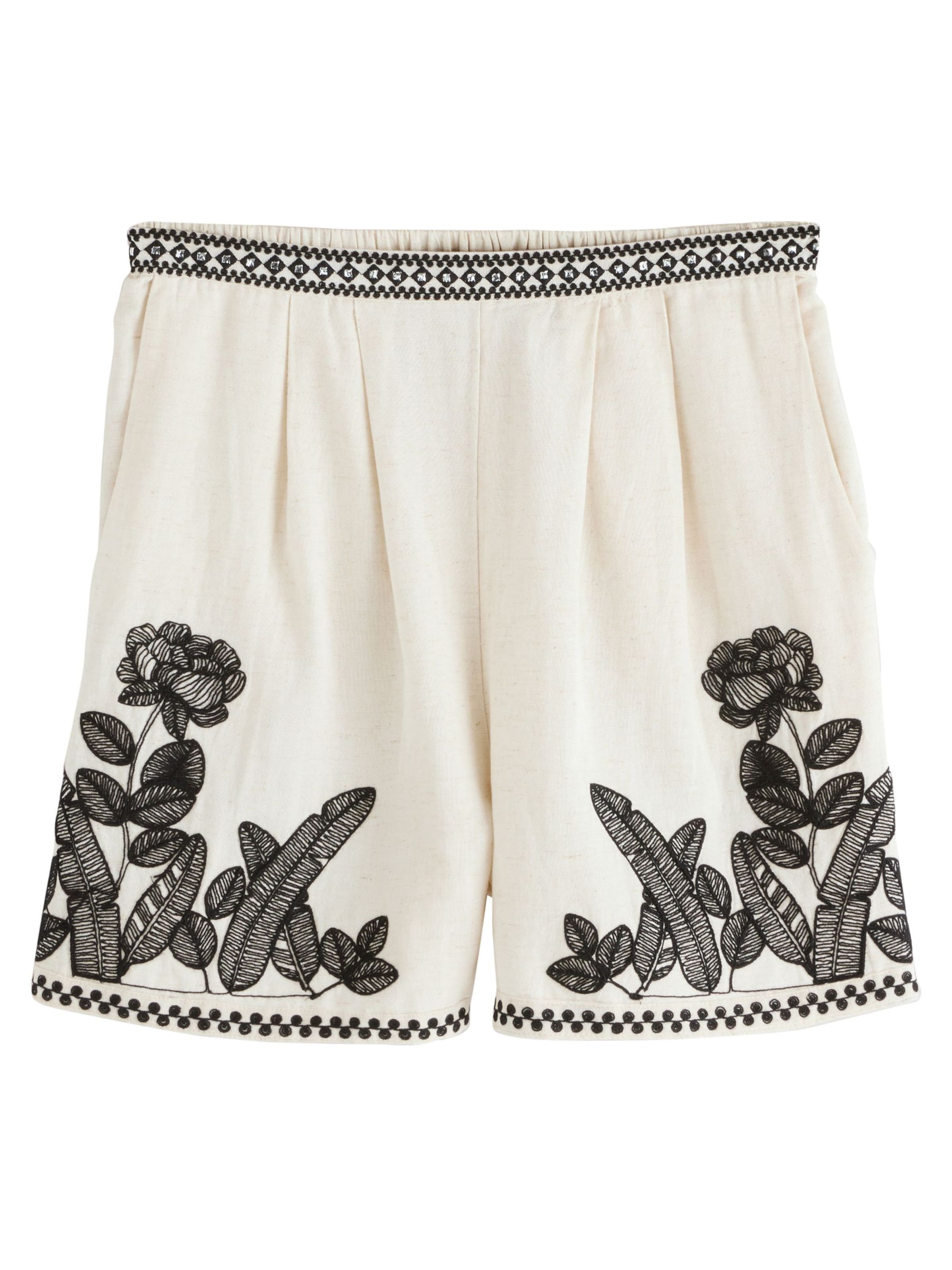 Next Regularen Hlače z naborki | bež barva: sprednja stran