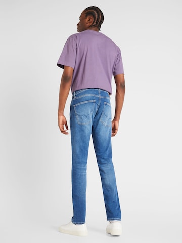 Coupe slim Jean 'GYMDIGO' Pepe Jeans en bleu