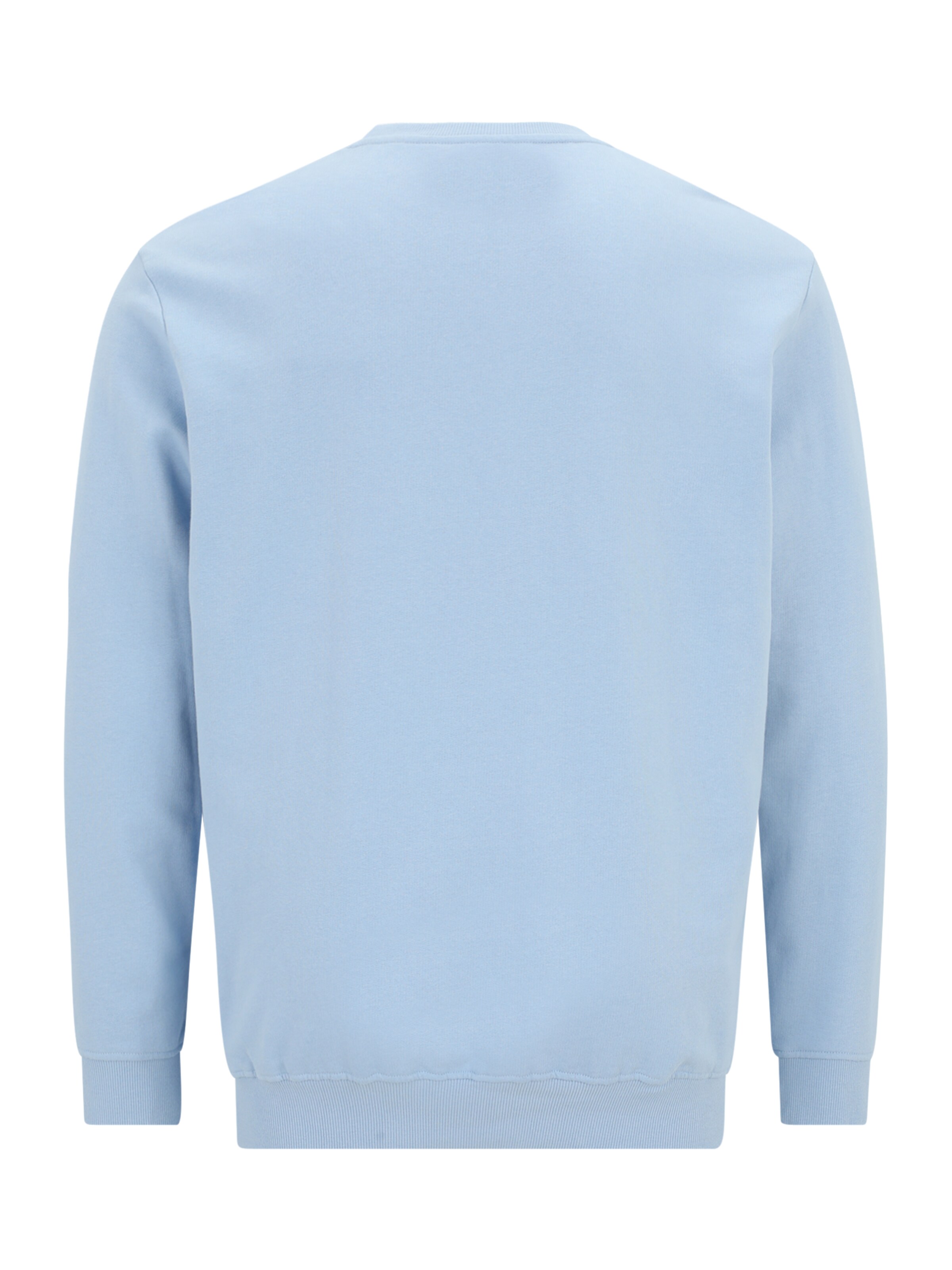 Jack & Jones Plus Sweatshirt 'JJHudson' i blå