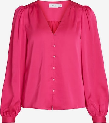 VILA - Blusa em rosa: frente