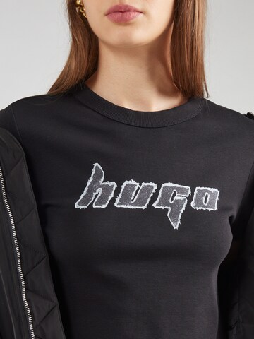 T-shirt 'Dalia' HUGO en noir