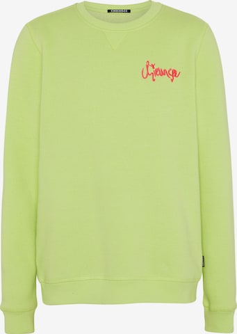 CHIEMSEE Sweatshirt in Green: front