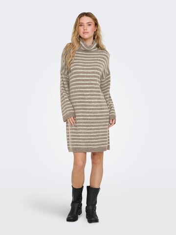 ONLY - Vestido de punto 'ONLTALIO' en beige: frente