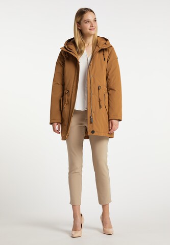 Parka d’hiver DreiMaster Klassik en marron