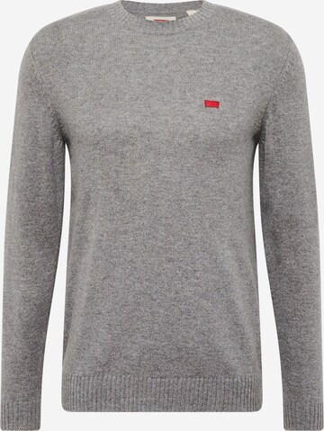 LEVI'S ® Neulepaita 'Original HM Sweater' värissä harmaa: edessä