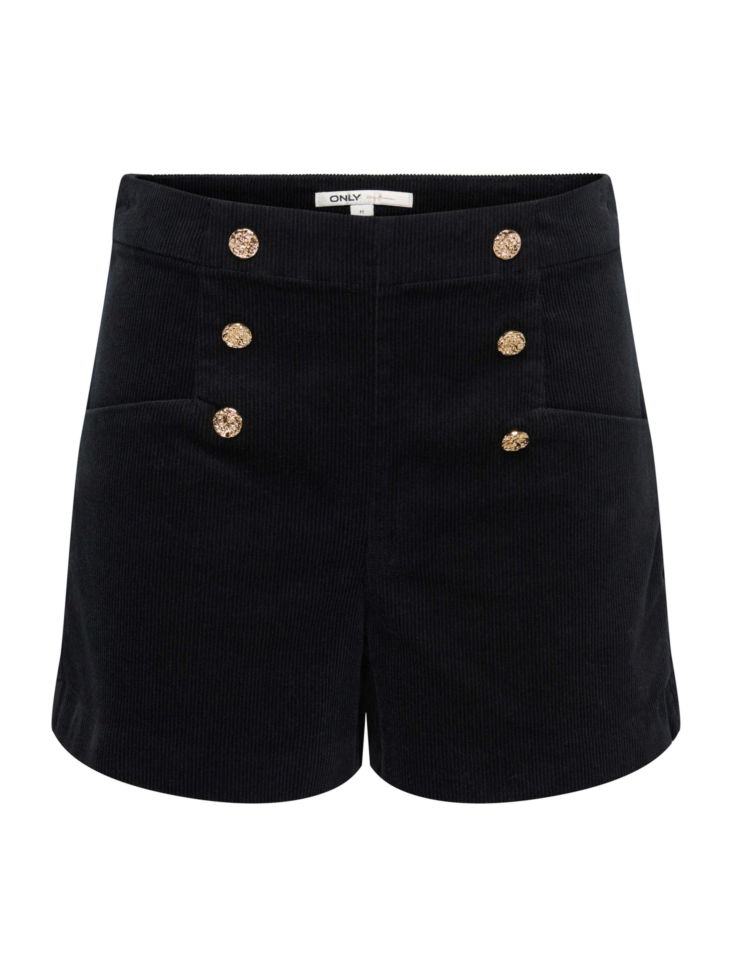 ONLY Regular Broek 'ONLZEVA' in Zwart: voorkant