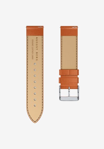 August Berg Analog Watch 'Serenity' in Orange