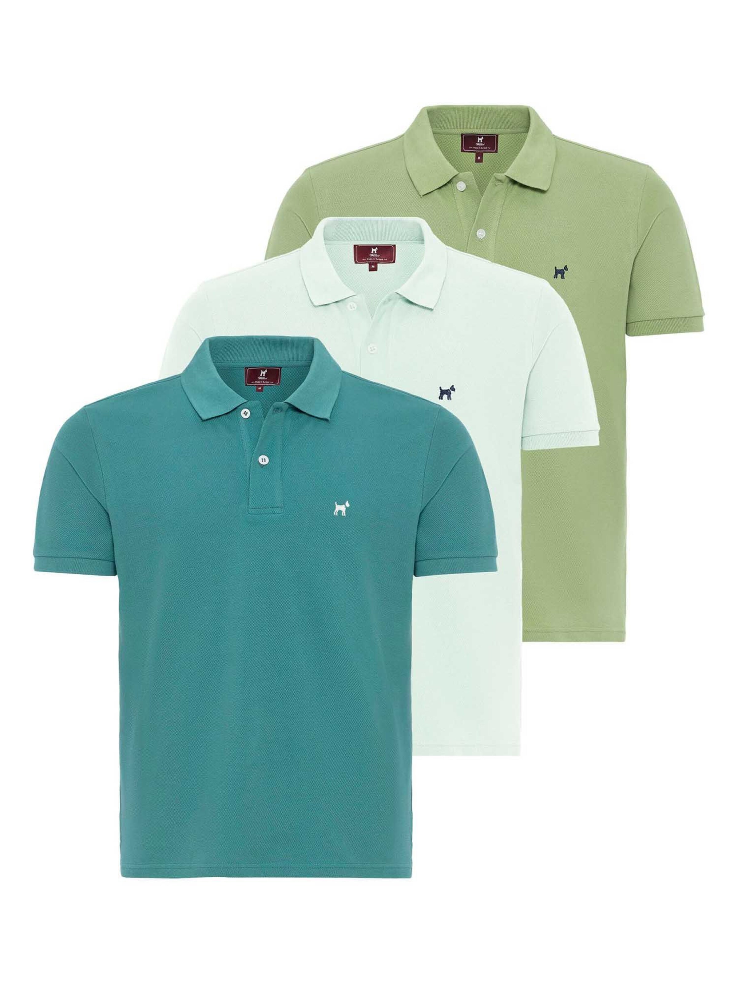 Williot Тениска в зелено: отпред