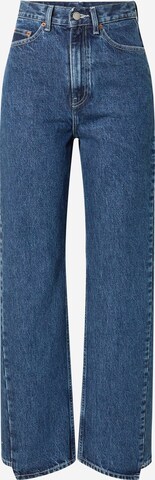 Dr. Denim Wide leg Jeans 'Echo Spiral Cut' i blå: framsida