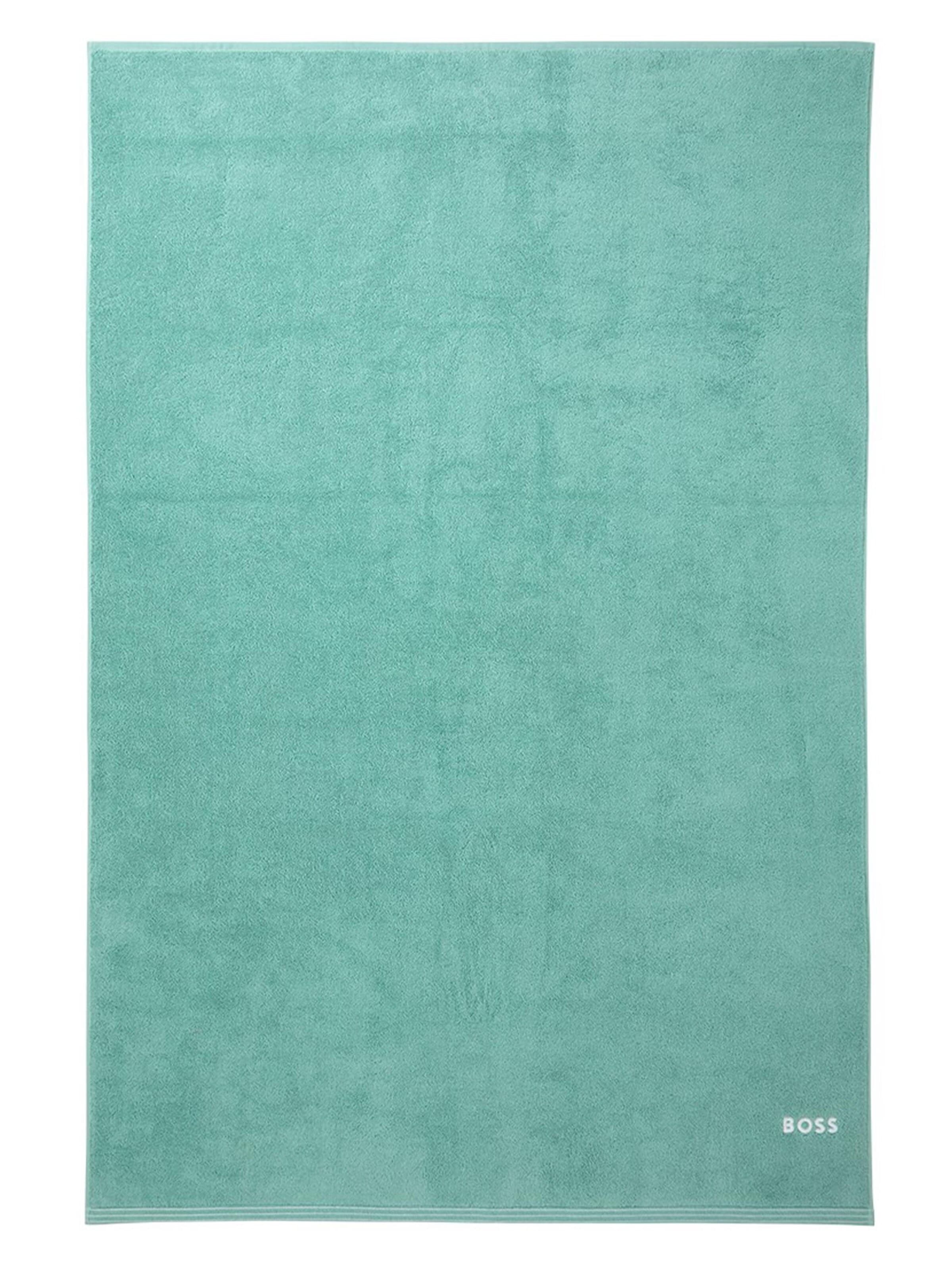 BOSS Home Towel 'EDGE' in Blue: front