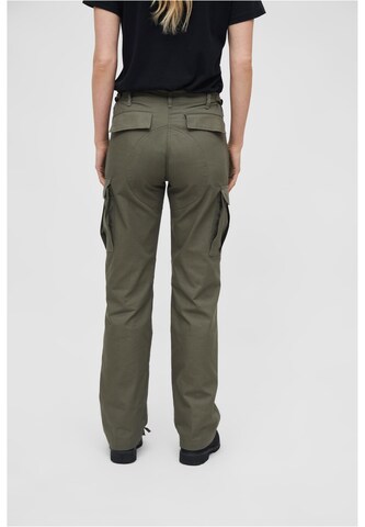 Slimfit Pantaloni cargo di Brandit in verde