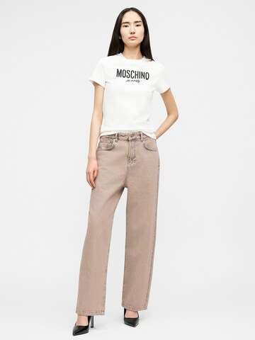 Moschino Jeans Wide leg Jeans in Grey