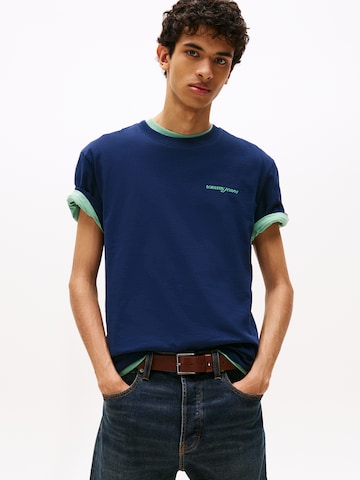 Tommy Jeans Póló - kék: elől