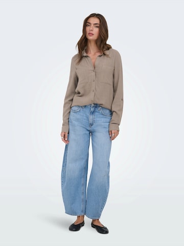 ONLY Bluzka 'ONLYASMIN-SIESTA' w kolorze brązowy