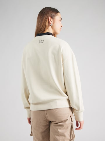 EA7 Emporio Armani Sweatshirt i beige