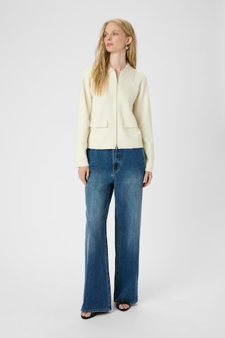 KAREN BY SIMONSEN Gebreid vest 'Antonella' in Wit