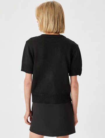 Koton Pullover in Schwarz