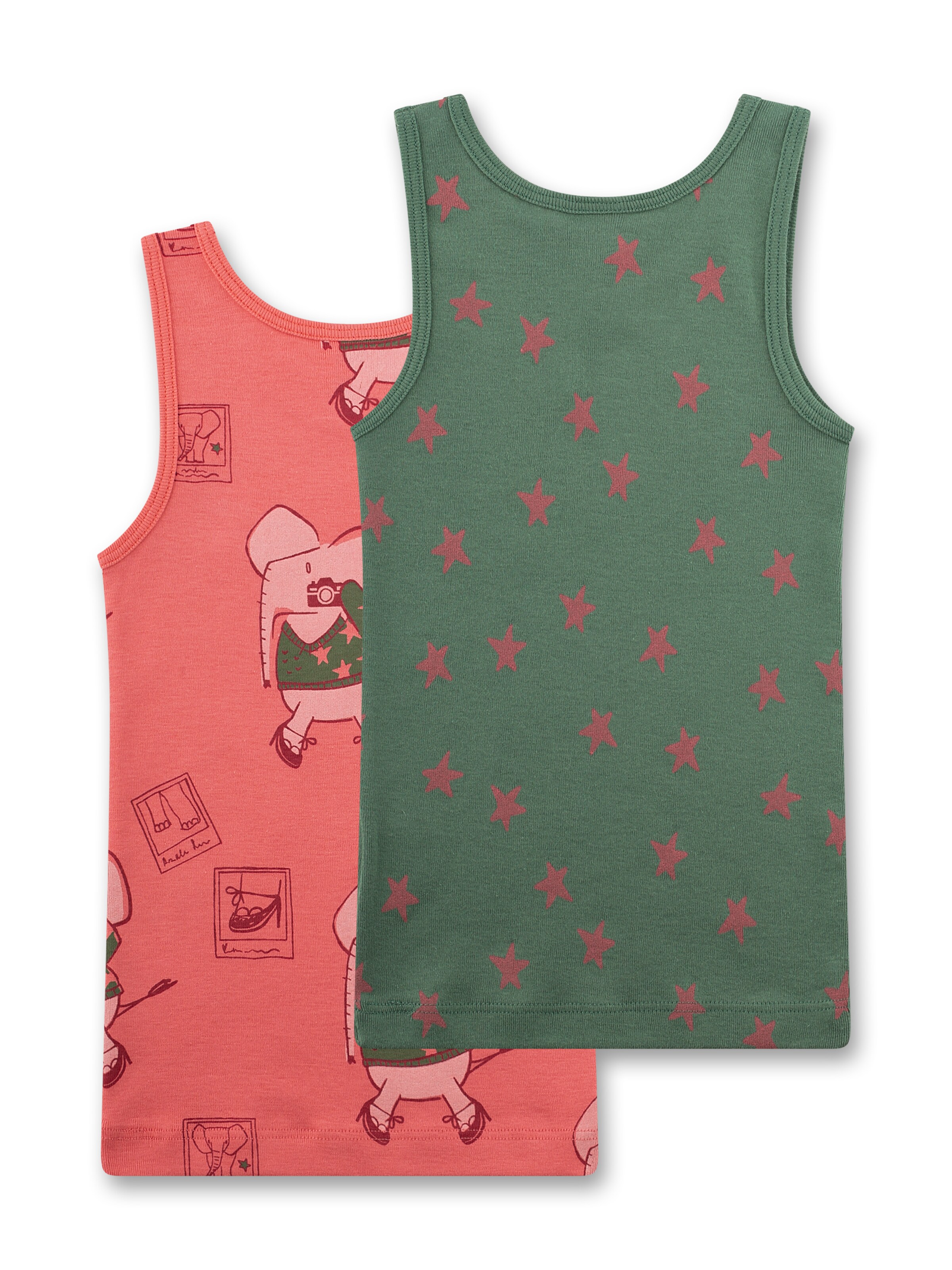 Sanetta Onderhemd in Groen