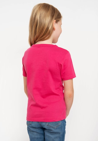 LOGOSHIRT Shirt 'Langstrumpf & Herr Nilsson' in Pink