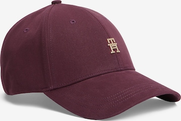 TOMMY HILFIGER Cap in Red: front