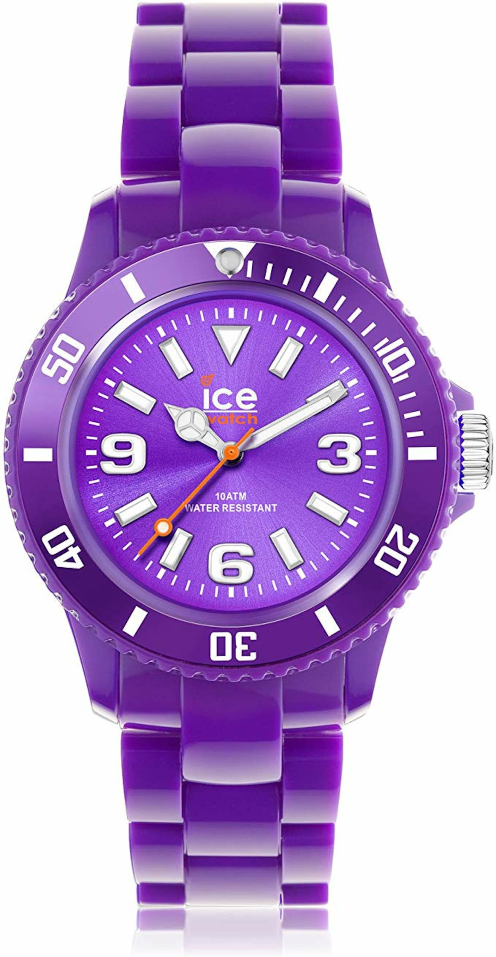 ICE WATCH Horloge in Lila: voorkant