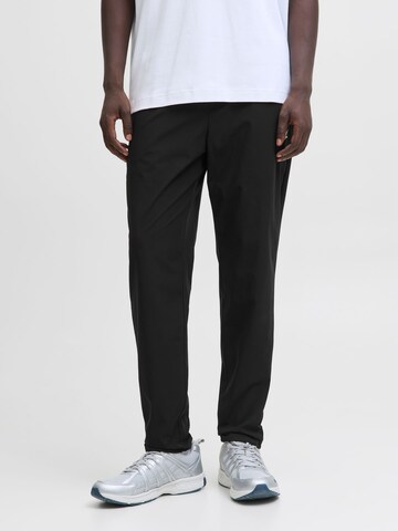 JACK & JONES Tapered Broek 'CNZ' in Zwart: voorkant
