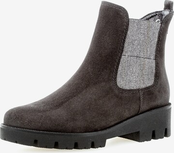 GABOR Booties in Grey: front