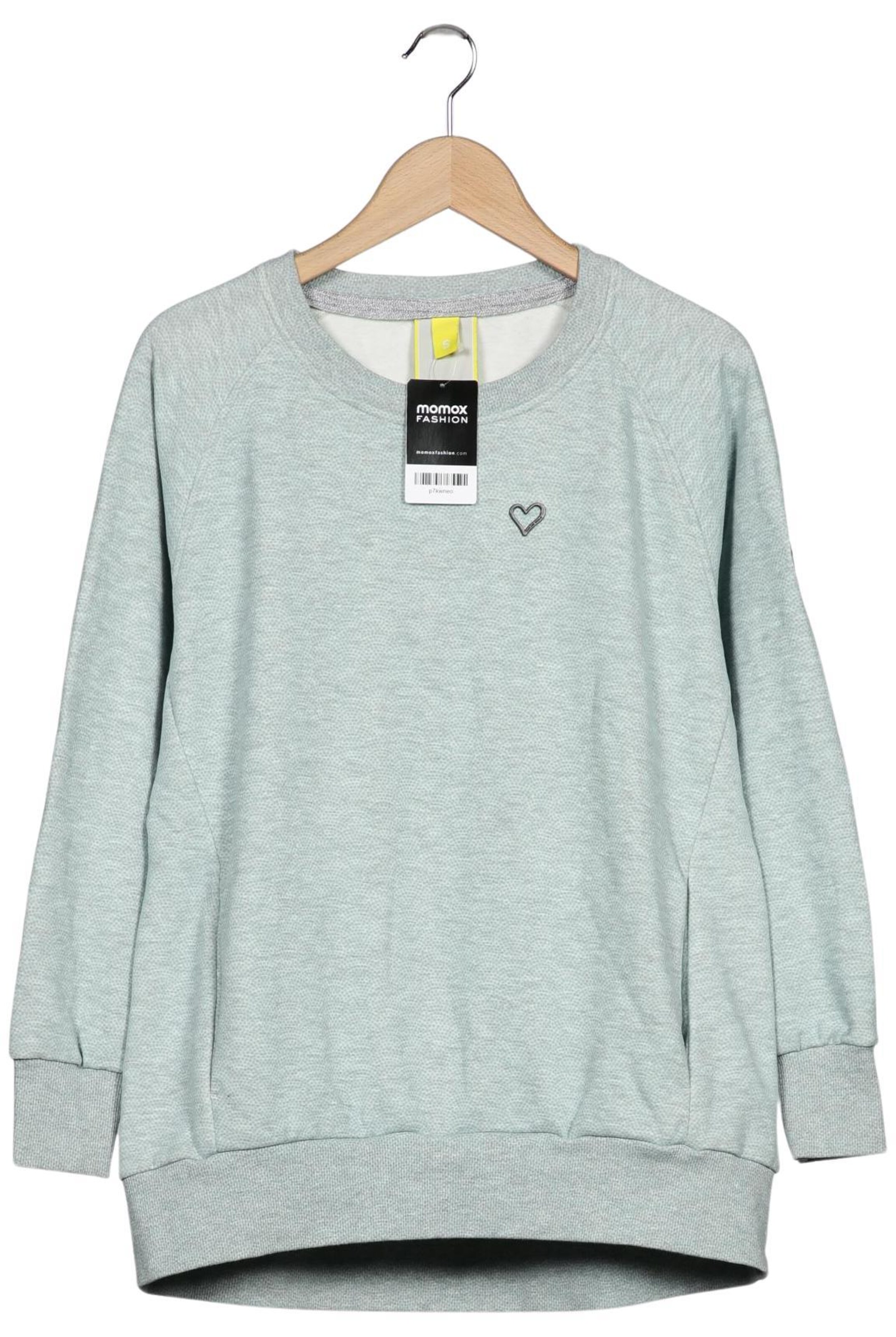 alife & kickin Sweatshirt & Zip-Up Hoodie in S in Green: front