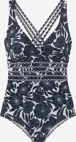 SUNSEEKERJednodijelni kupaći kostim - plava boja: prednji dio