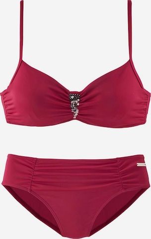 LASCANA Bikini in Red: front