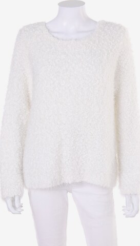 Orsay Sweater & Cardigan in L in White: front