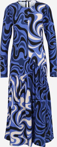 Robe Warehouse en bleu : devant