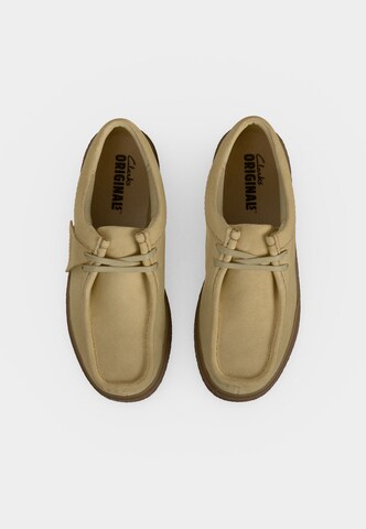 Pantofi cu șireturi 'Boxbee Walla' de la Clarks Originals pe maro
