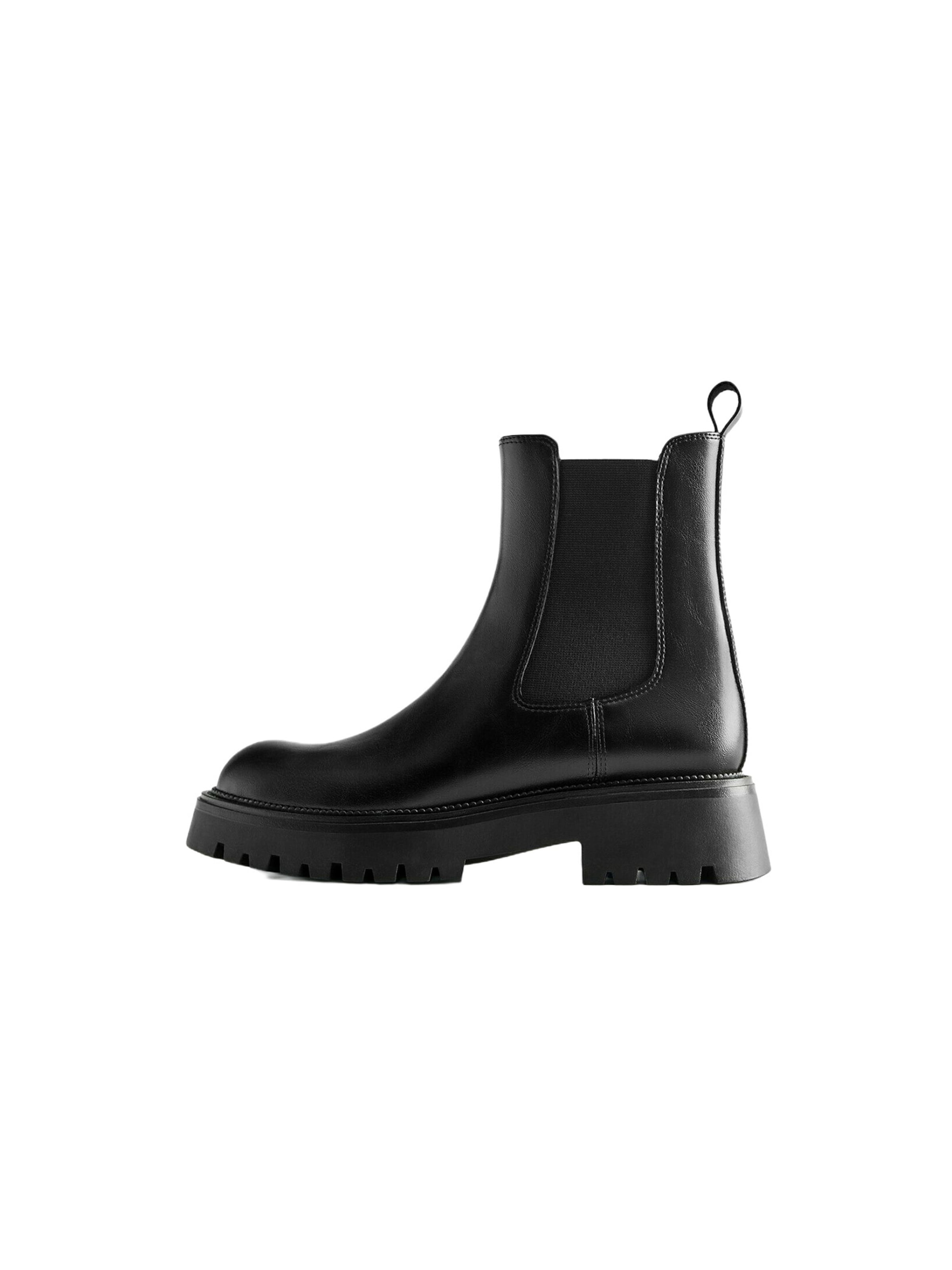 Pull&Bear Chelsea Boots in 36 in schwarz, Produktansicht