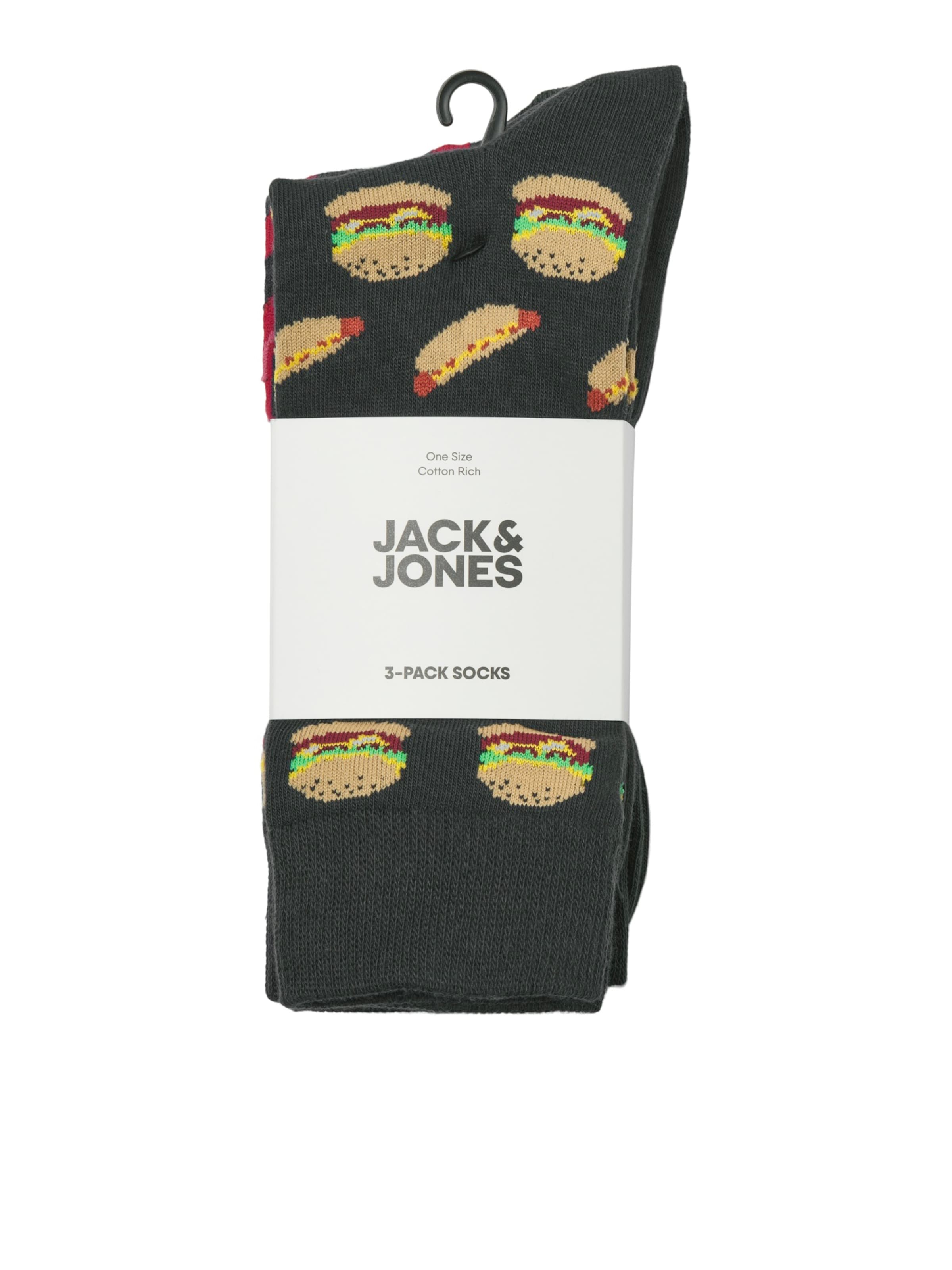 JACK & JONES Socks 'JACHOT FOOD' in Blue