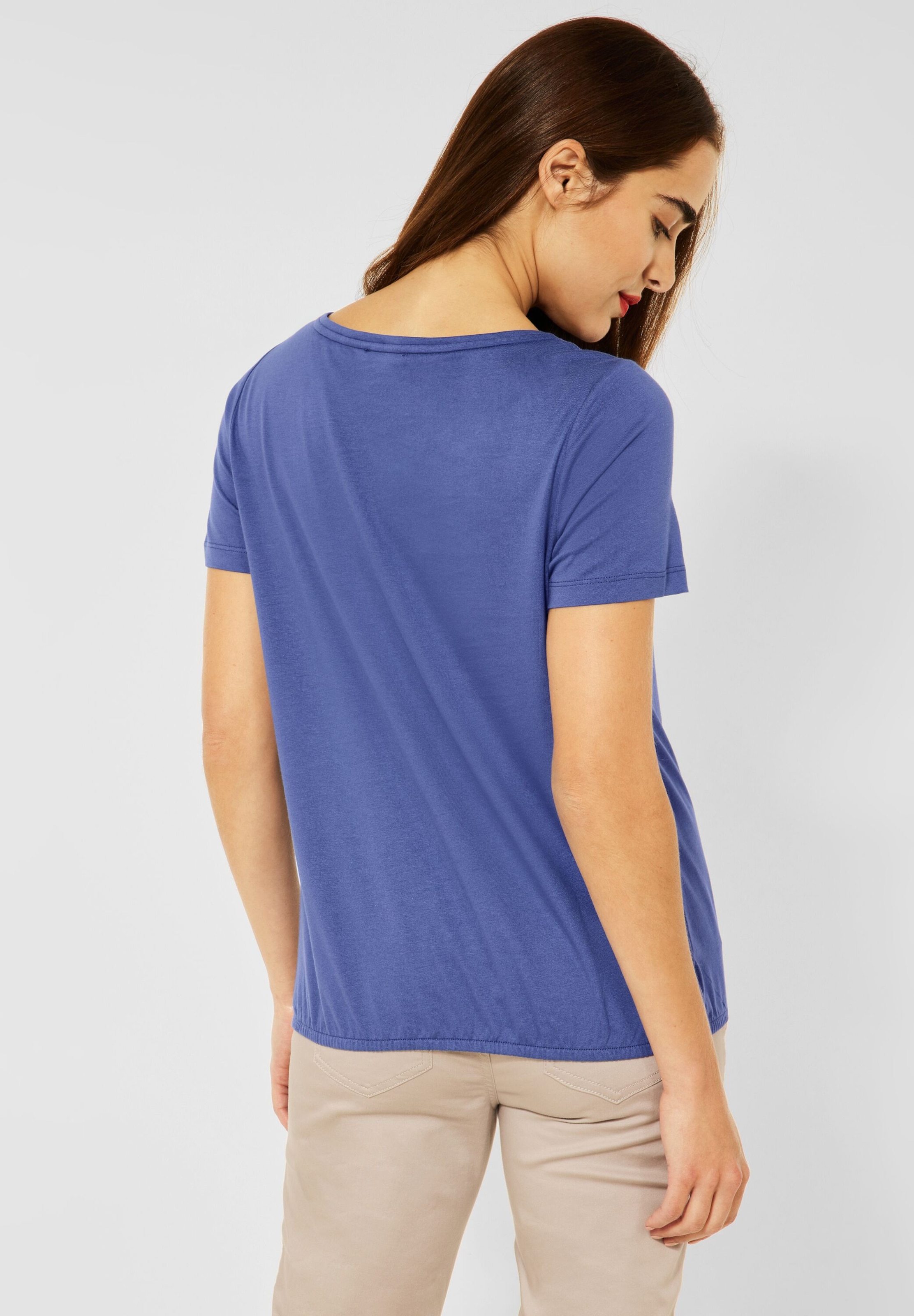 Frauen Große Größen STREET ONE T-Shirt in Dunkelblau - VA76657 Frauen Große Größen STREET ONE T-Shirt in Dunkelblau - VA76657