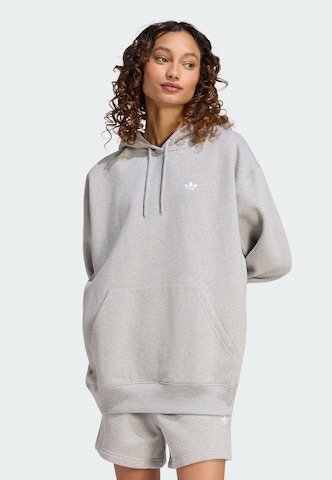 Sweat-shirt 'Essentials' ADIDAS ORIGINALS en gris : devant