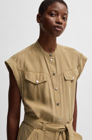 BOSS Orange Jumpsuit in Beige