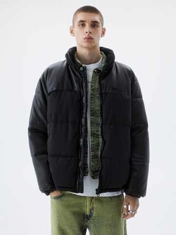 Pull&Bear Jacke in Schwarz: Vorderseite