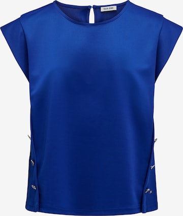 T-shirt Salsa Jeans en bleu : devant