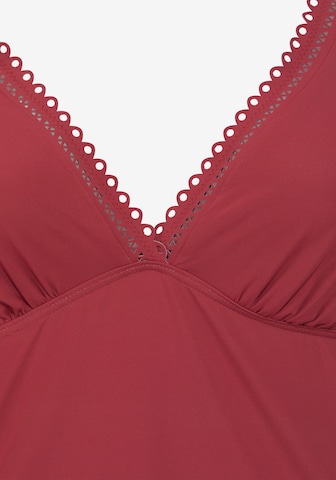 Triangle Tankini s.Oliver en rouge