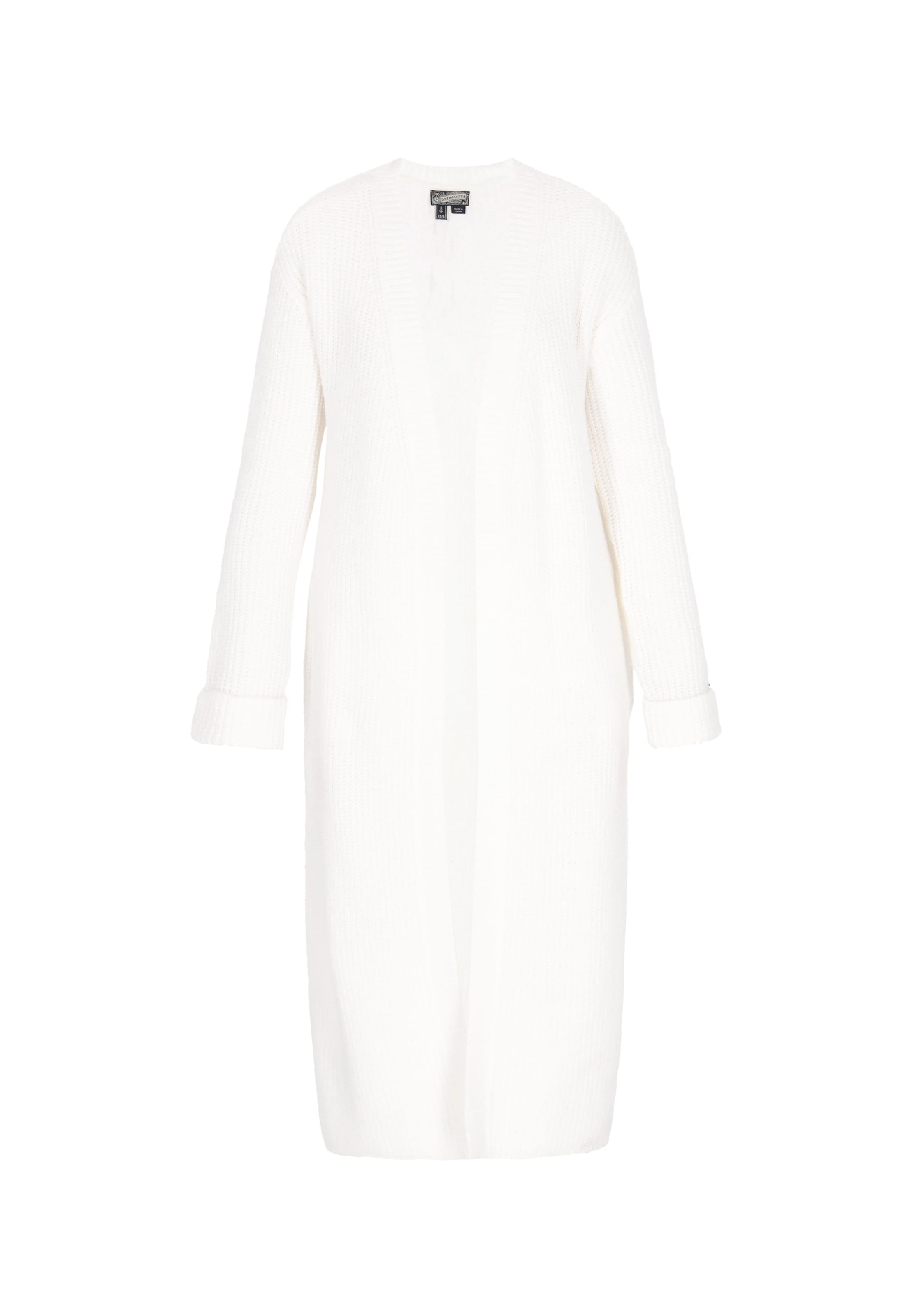 DreiMaster VintageDuži kardigan - bijela boja: prednji dio