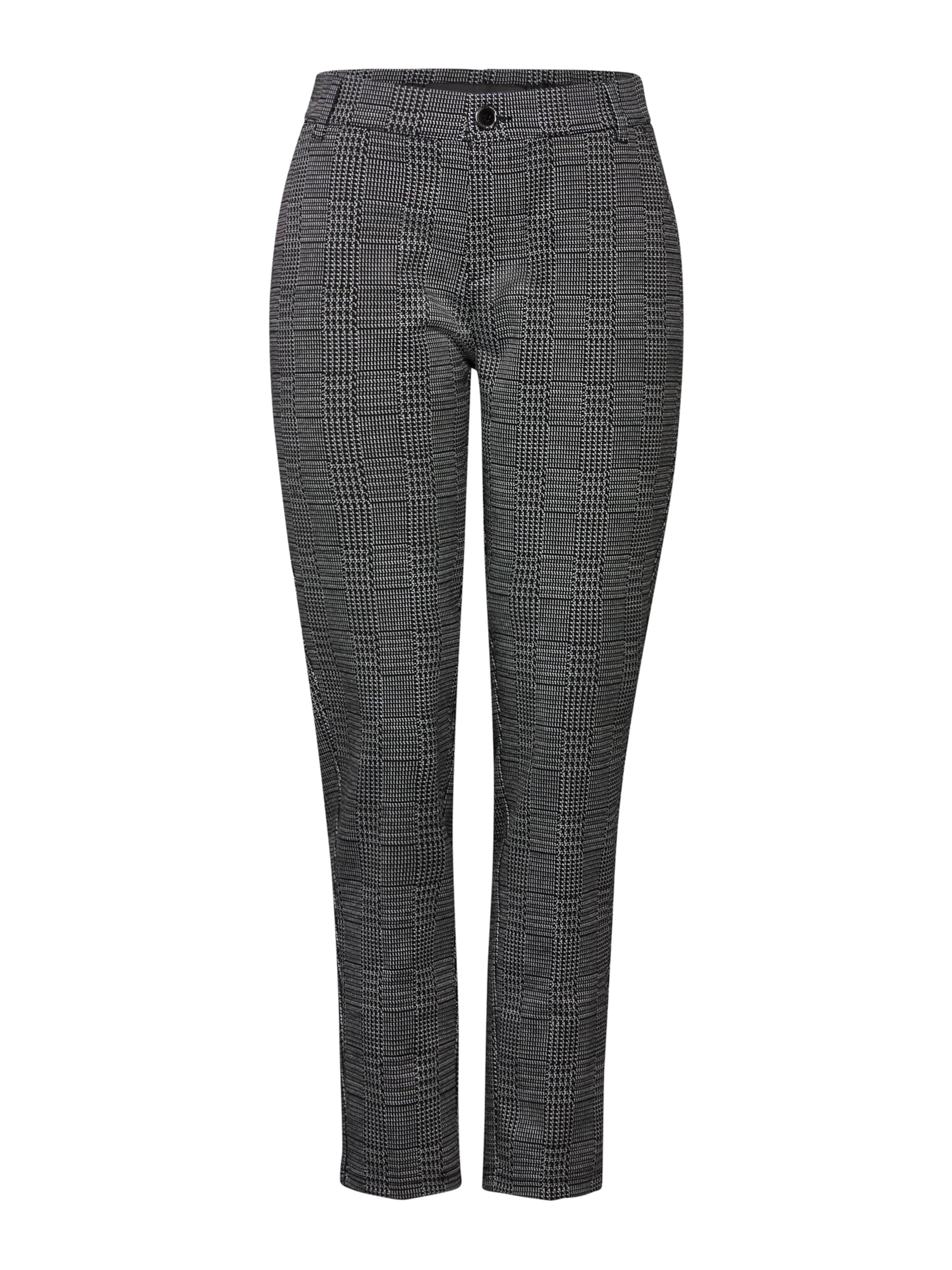 STREET ONE Liibuv Chino-püksid, värv must: eest vaates