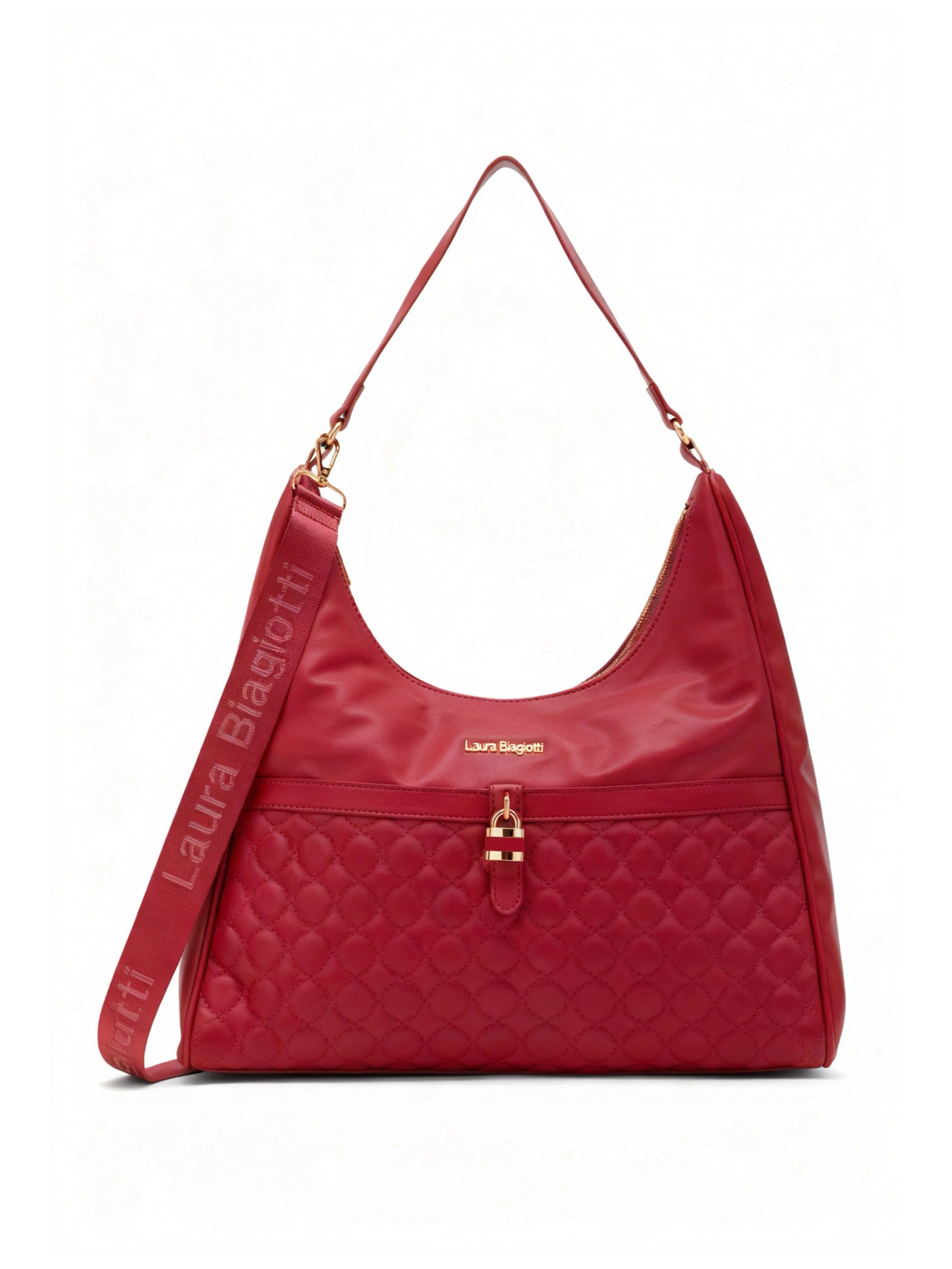 Borsa a mano 'Crafter 4' di Laura Biagiotti in rosso