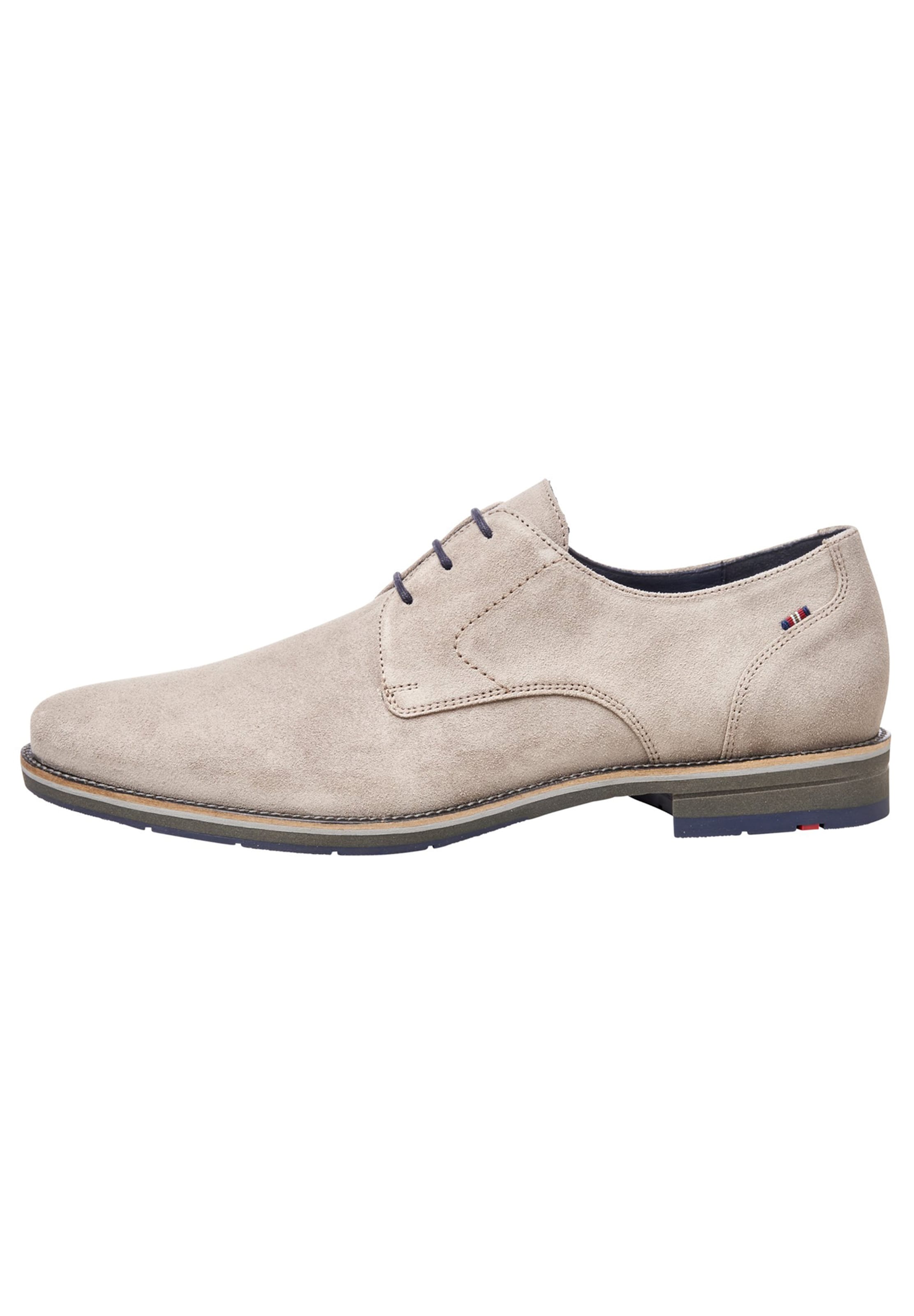 LLOYD Lace-up shoe 'LANGSTON' in Beige: front