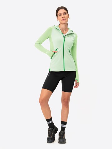 VAUDE Athletic Fleece Jacket 'Scopi' in Green