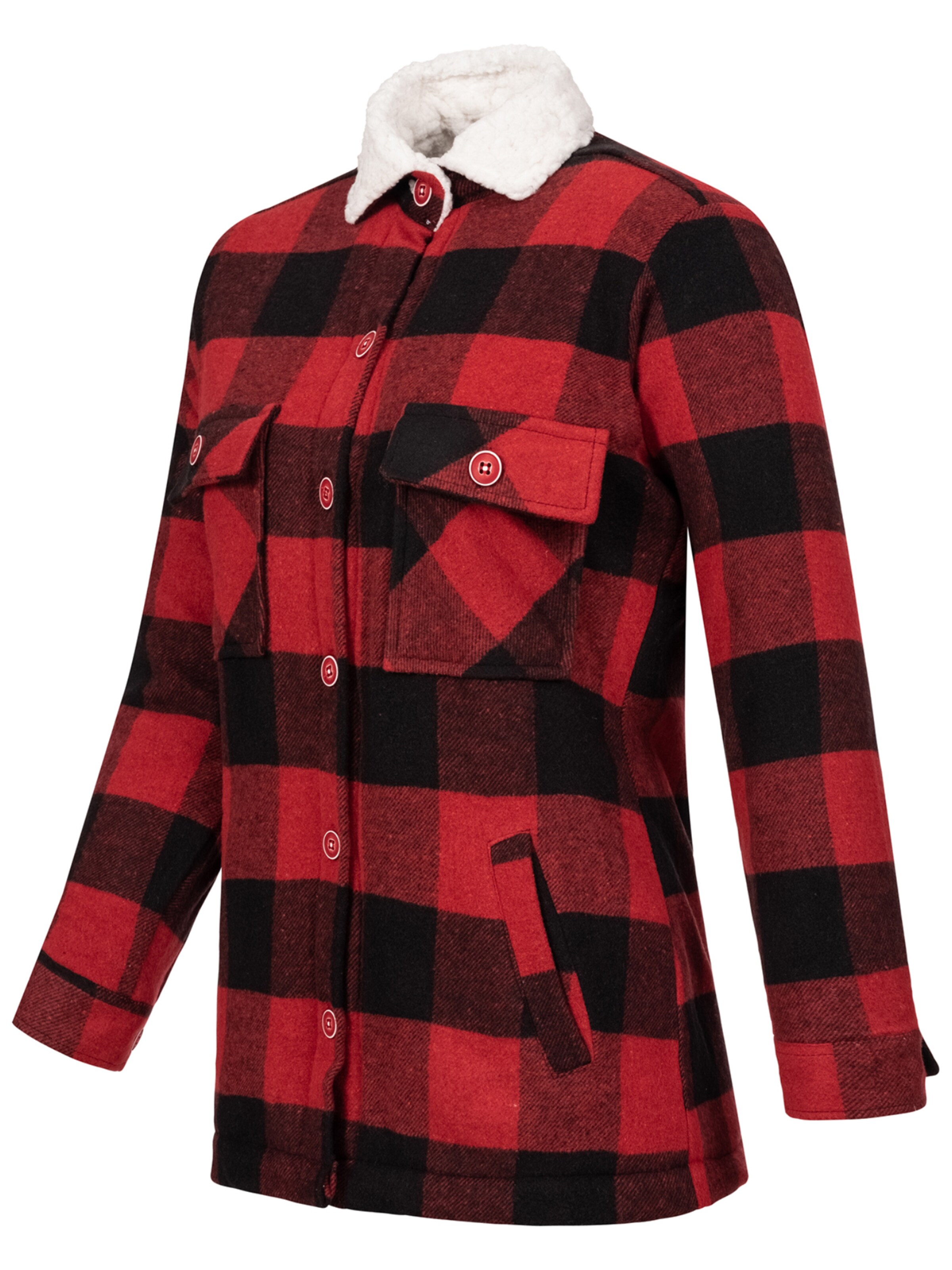 Rock Creek Jacke in Rot