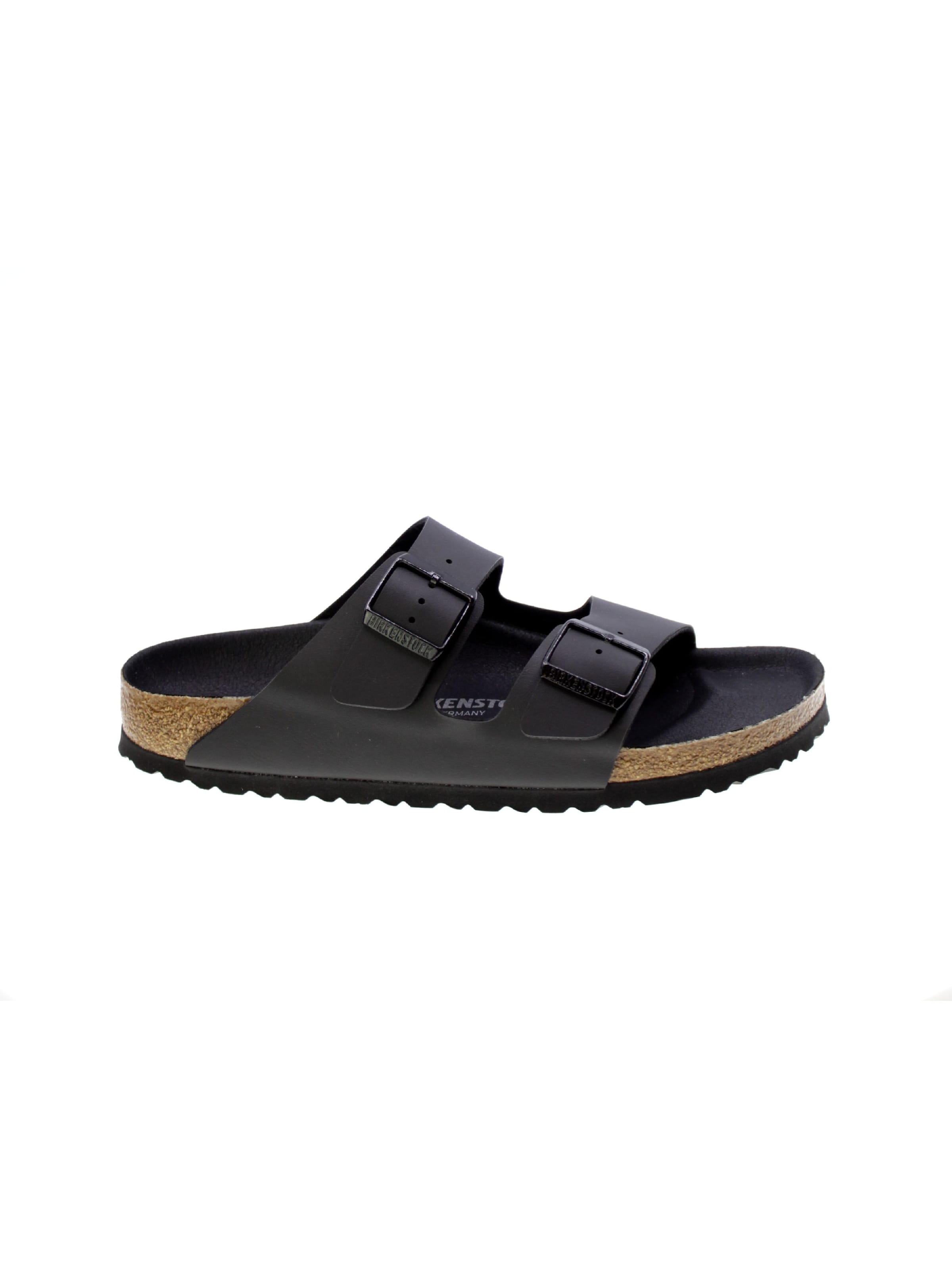 Sandalo di BIRKENSTOCK in nero: frontale