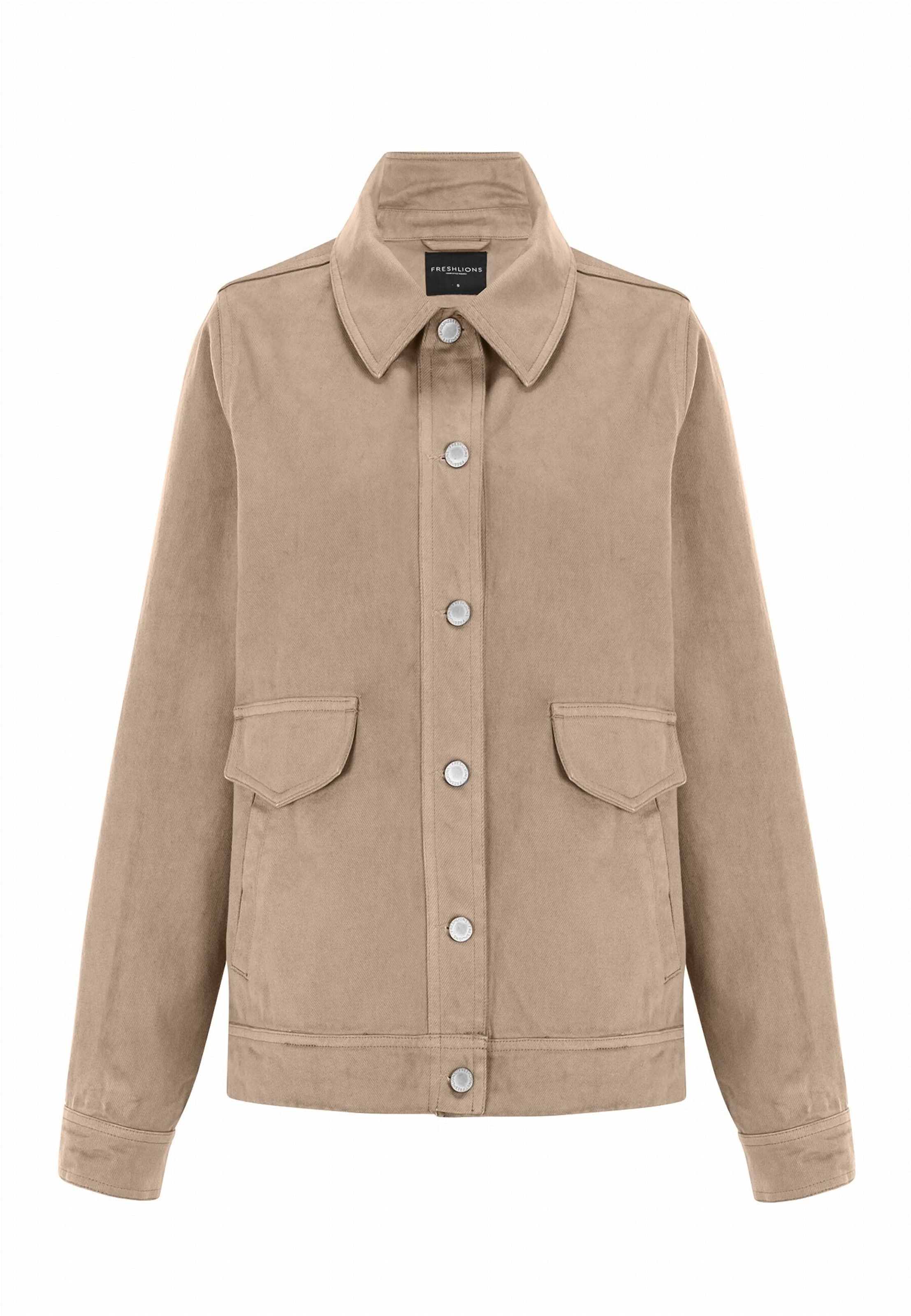 FRESHLIONS Jacke 'Kalia' in Beige: Vorderseite